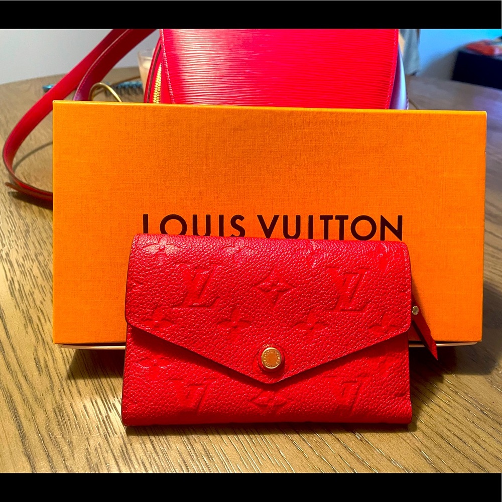 ❌SOLD ❌Louis Vuitton  Empreinte Leather Wallet